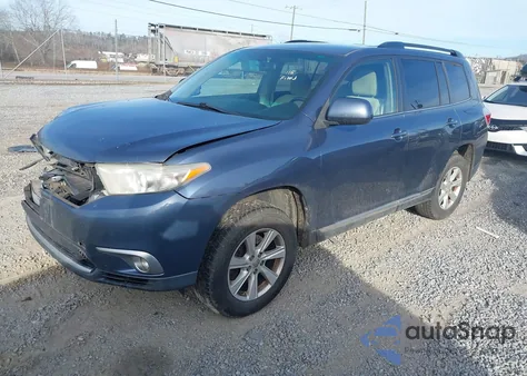 2011 Toyota Highlander Base V6 from USA, damaged, VIN 5TDBK3EH8BS049269